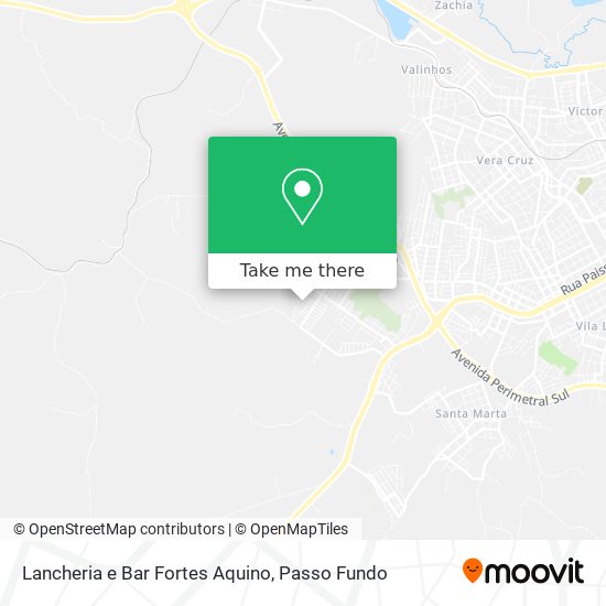 Lancheria e Bar Fortes Aquino map