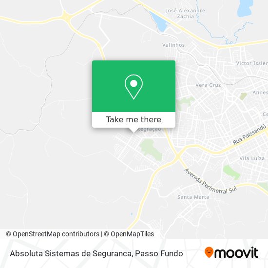 Absoluta Sistemas de Seguranca map