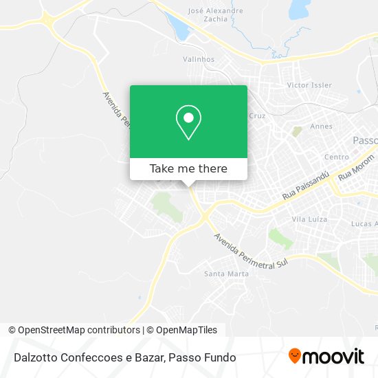 Dalzotto Confeccoes e Bazar map