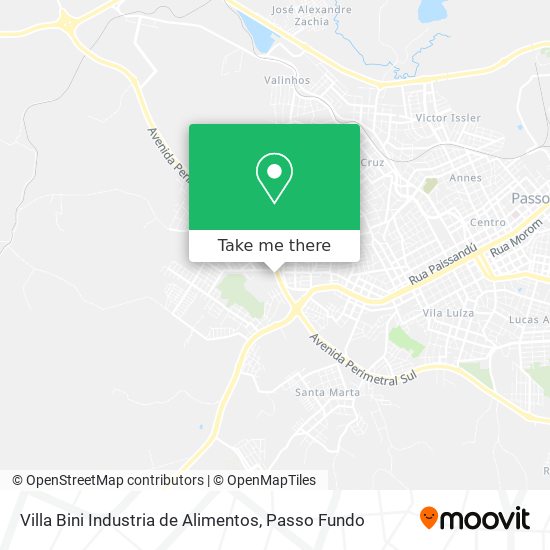 Villa Bini Industria de Alimentos map