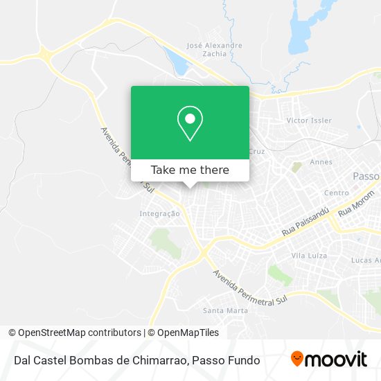 Dal Castel Bombas de Chimarrao map