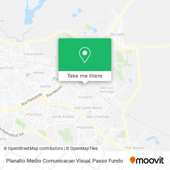 Planalto Medio Comunicacao Visual map