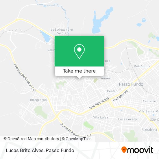 Mapa Lucas Brito Alves