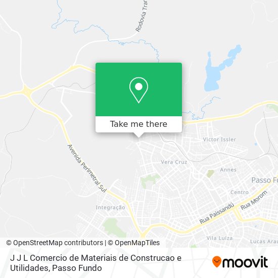 J J L Comercio de Materiais de Construcao e Utilidades map