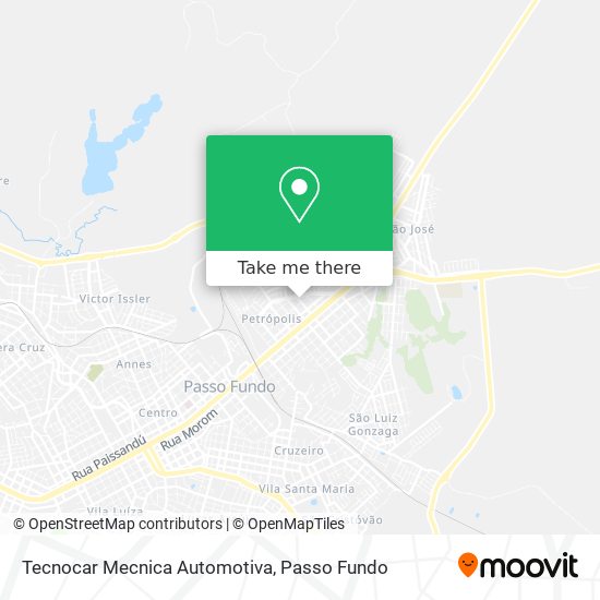 Tecnocar Mecnica Automotiva map