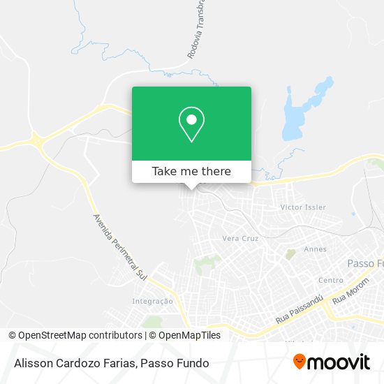 Alisson Cardozo Farias map