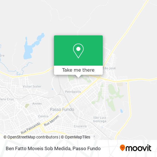 Ben Fatto Moveis Sob Medida map