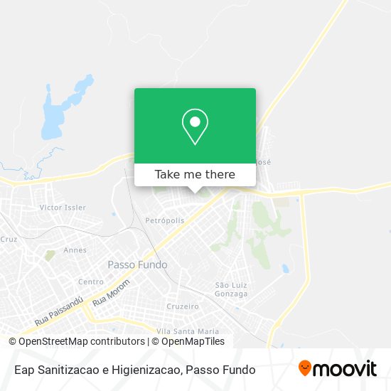 Eap Sanitizacao e Higienizacao map