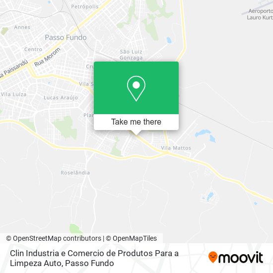 Clin Industria e Comercio de Produtos Para a Limpeza Auto map