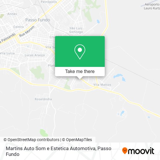 Martins Auto Som e Estetica Automotiva map
