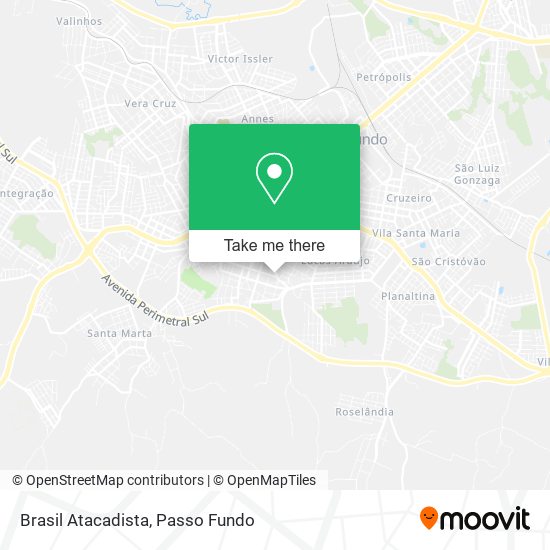 Mapa Brasil Atacadista