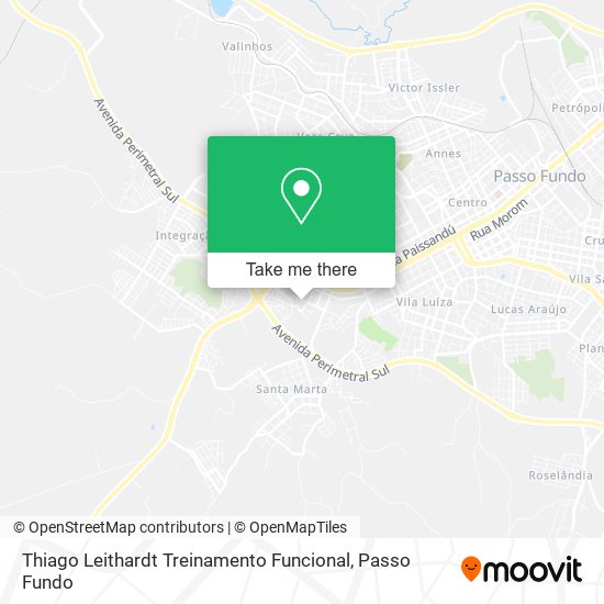 Mapa Thiago Leithardt Treinamento Funcional