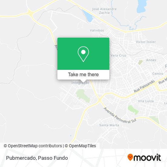 Pubmercado map