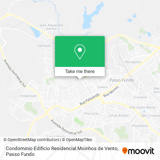 Condominio Edificio Residencial Moinhos de Vento map