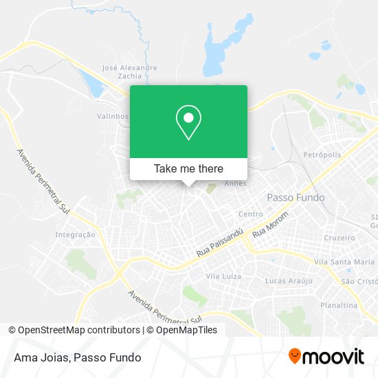 Ama Joias map