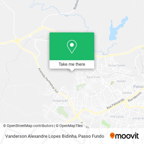 Vanderson Alexandre Lopes Bidinha map