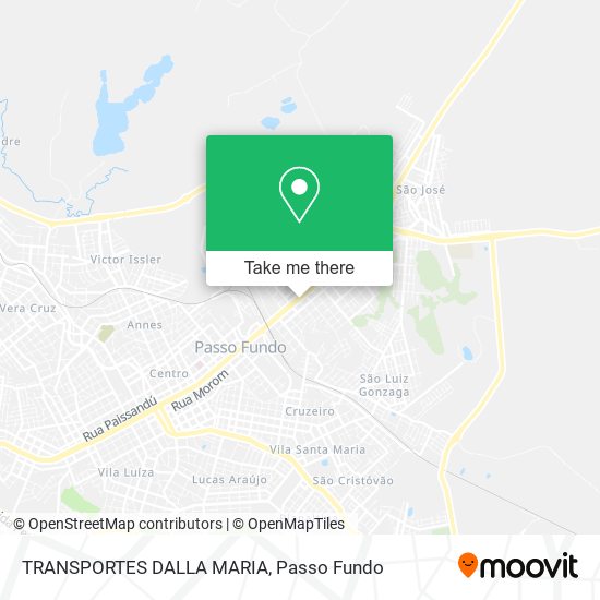 TRANSPORTES DALLA MARIA map