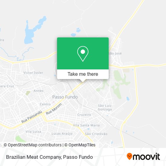 Brazilian Meat Company map