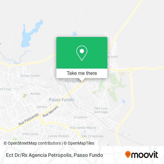 Mapa Ect Dr/Rs Agencia Petropolis