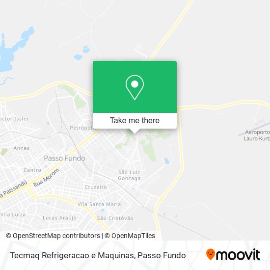 Tecmaq Refrigeracao e Maquinas map