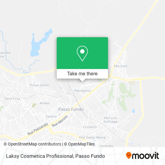 Laksy Cosmetica Profissional map