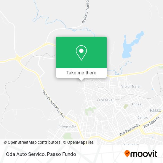 Oda Auto Servico map