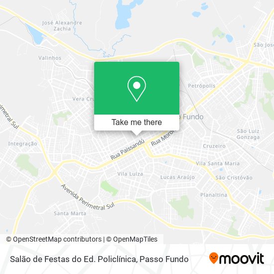 Salão de Festas do Ed. Policlínica map