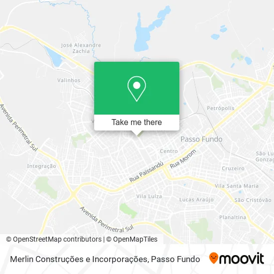 Merlin Construções e Incorporações map