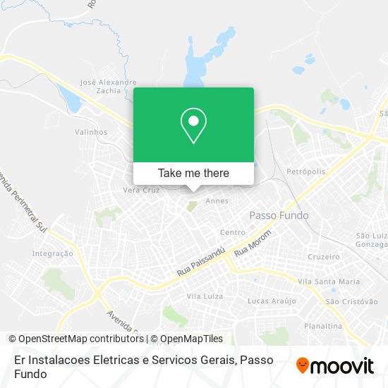 Er Instalacoes Eletricas e Servicos Gerais map