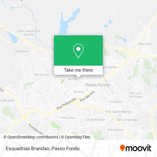 Esquadrias Brandao map