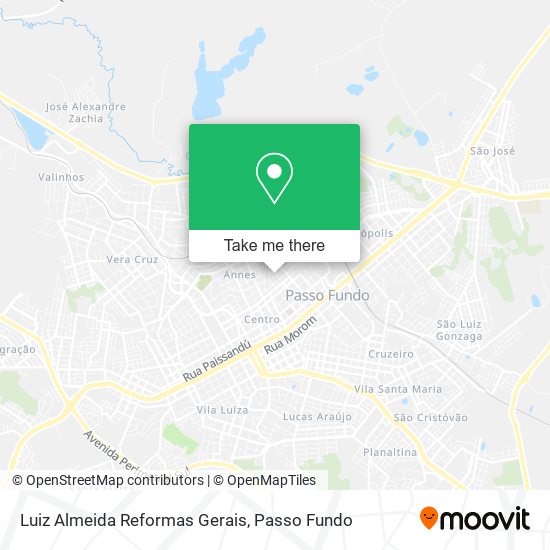 Mapa Luiz Almeida Reformas Gerais