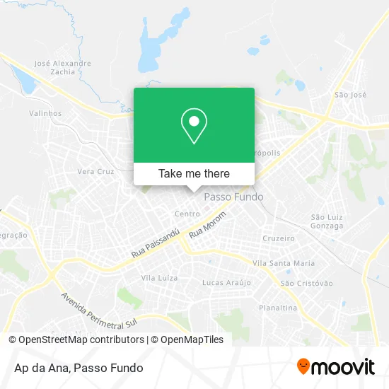 Mapa Ap da Ana