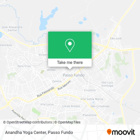 Mapa Anandha Yoga Center