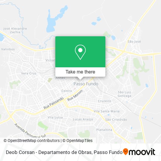 Deob Corsan - Departamento de Obras map