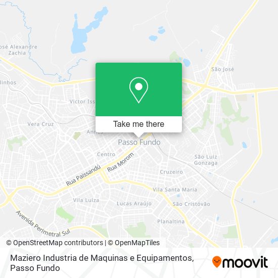 Maziero Industria de Maquinas e Equipamentos map