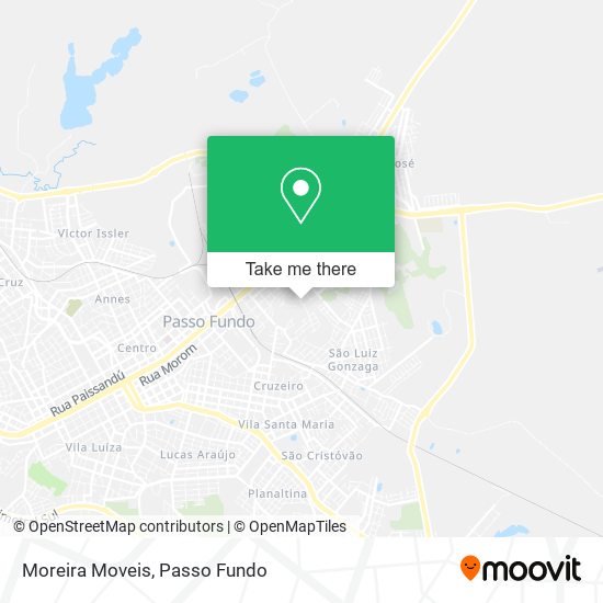 Moreira Moveis map