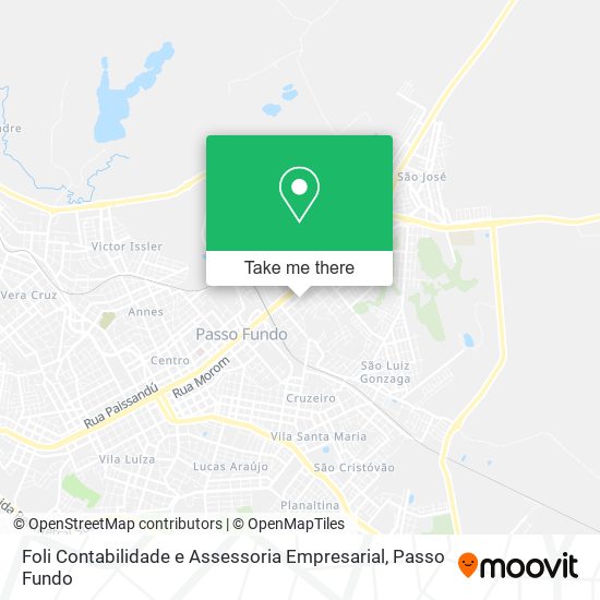 Foli Contabilidade e Assessoria Empresarial map