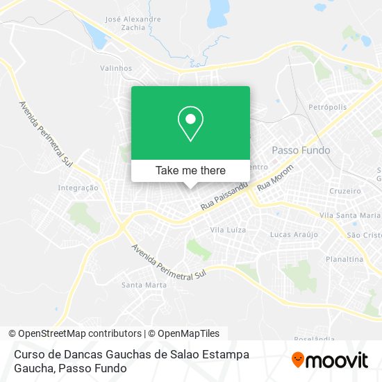 Curso de Dancas Gauchas de Salao Estampa Gaucha map