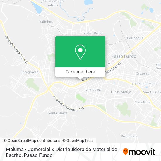 Mapa Maluma - Comercial & Distribuidora de Material de Escrito