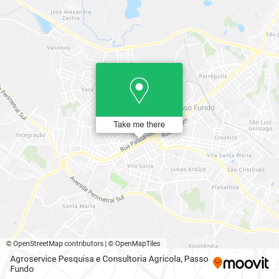 Agroservice Pesquisa e Consultoria Agricola map