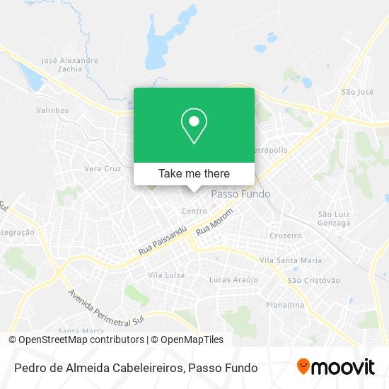 Pedro de Almeida Cabeleireiros map