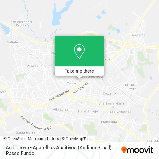 Audionova - Aparelhos Auditivos (Audium Brasil) map