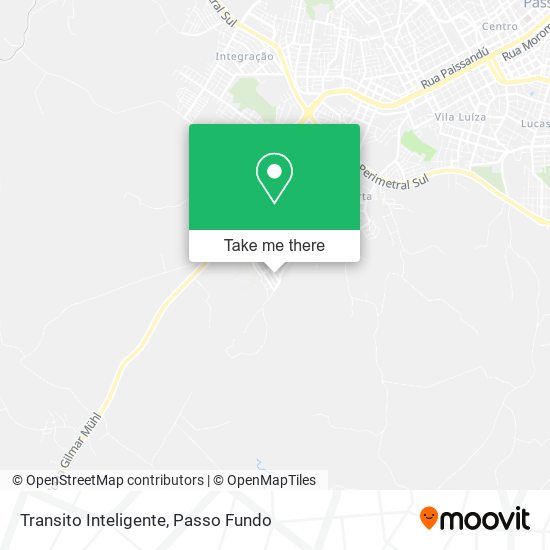 Transito Inteligente map
