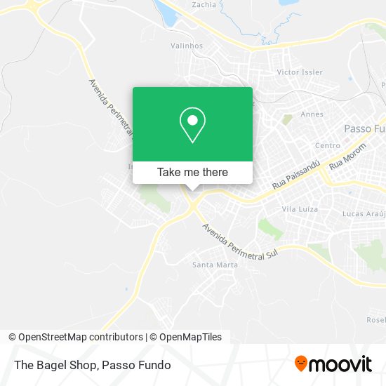 The Bagel Shop map