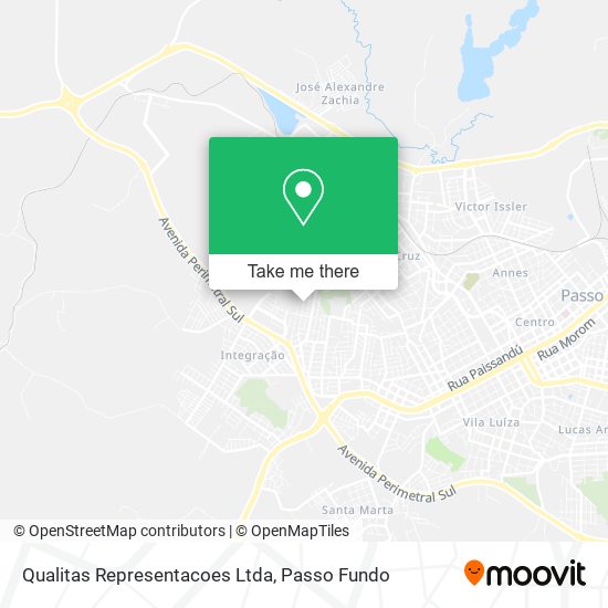 Mapa Qualitas Representacoes Ltda