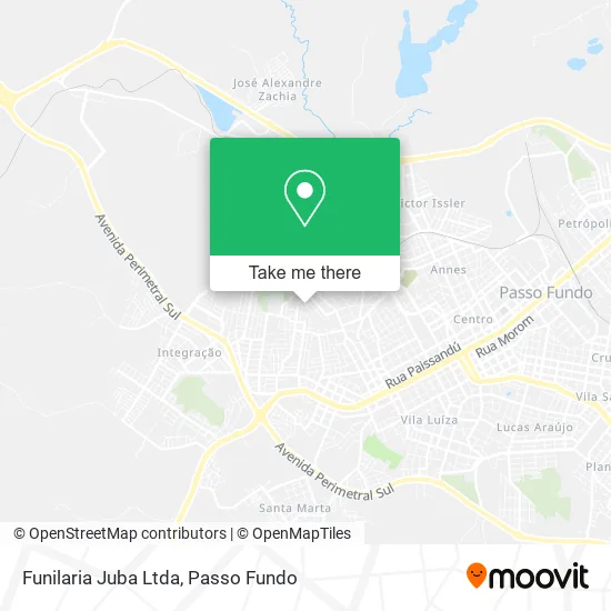 Funilaria Juba Ltda map