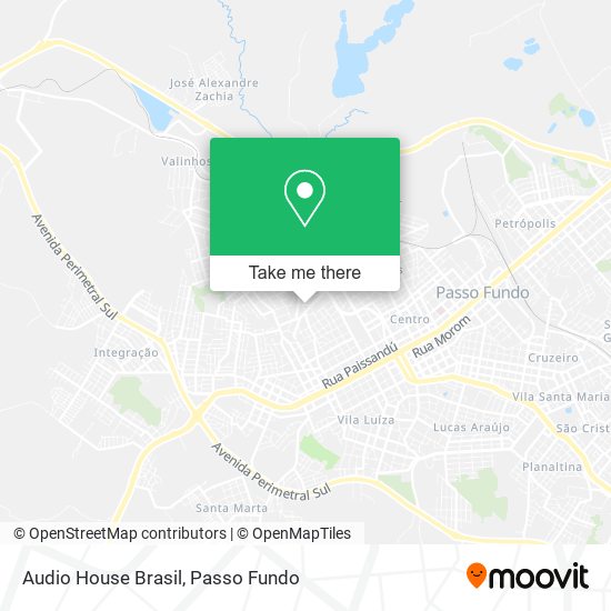 Mapa Audio House Brasil