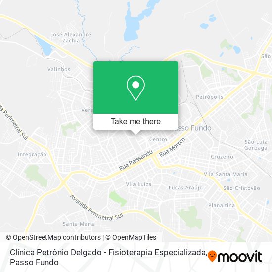 Mapa Clínica Petrônio Delgado - Fisioterapia Especializada