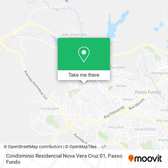 Condominio Residencial Nova Vera Cruz 01 map