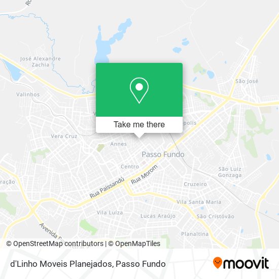d'Linho Moveis Planejados map